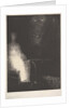 Below, I saw the vaporous contours of a human form, 1896 by Odilon Redon