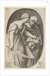 Judith with the head of Holofernes in her left hand and a sword in her right hand, accompa…, 1606 by Oliviero Gatti