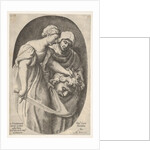 Judith with the head of Holofernes in her left hand and a sword in her right hand, accompa…, 1606 by Oliviero Gatti