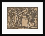 The Sacrifice' or 'Mucius Scaevola', after Parmigianino, 16th century by Unknown