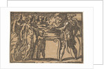 The Sacrifice' or 'Mucius Scaevola', after Parmigianino, 16th century by Unknown