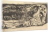 Woodcut with a Horned Head, 1898-99 by Paul Gauguin