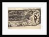 Woodcut with a Horned Head, 1898-99 by Paul Gauguin
