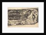 Woodcut with a Horned Head, 1898-99 by Paul Gauguin
