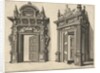 Two Wooden Portals from 'Verscheyden Schrynwerck' ['Plusieurs Menuiseries'], 1658 by Paul Vredeman de Vries