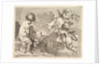 Three Loves, one of which is seated, holding a quiver, 1727-60 by Pierre Alexandre Aveline