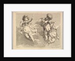 Trois Amours dont un tient une flèche, from Premier… by Pierre Alexandre Aveline