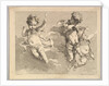 Trois Amours dont un tient une flèche, from Premier… by Pierre Alexandre Aveline