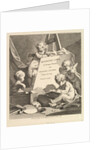 Frontispiece, 1727-60 by Pierre Alexandre Aveline