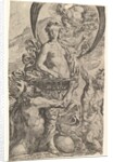 Jupiter, Pluto and Neptune Offering their Riches to Fortune, 1624 by Pierre Brebiette