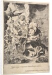 Virgin and child with angels, 1636 by Pierre Brebiette