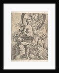 Jupiter, Pluto, and Neptune Offering their Riches to Fortune, 1624 by Pierre Brebiette