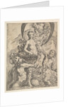 Jupiter, Pluto, and Neptune Offering their Riches to Fortune, 1624 by Pierre Brebiette