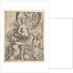 Jupiter, Pluto, and Neptune Offering their Riches to Fortune, 1624 by Pierre Brebiette