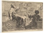 Two Philosophers Watching an Eclipse, 1615-42 by Pierre Brebiette