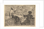 Two Philosophers Watching an Eclipse, 1615-42 by Pierre Brebiette