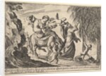 Angels Giving Dates to Child, 1610-42 by Pierre Brebiette