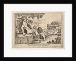Bacchus, Satyr, and Lion, 1610-42 by Pierre Brebiette
