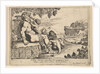 Bacchus, Satyr, and Lion, 1610-42 by Pierre Brebiette
