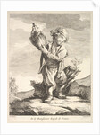Little boy holding a vessel, from Premier Livre de Figures d'après les porcelaines de la M…, 1757 by Pierre Etienne Falconet