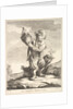Little boy holding a vessel, from Premier Livre de Figures d'après les porcelaines de la M…, 1757 by Pierre Etienne Falconet