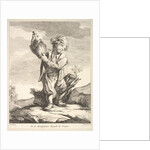 Little boy holding a vessel, from Premier Livre de Figures d'après les porcelaines de la M…, 1757 by Pierre Etienne Falconet