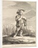 Little boy with a scythe, from Premier Livre de Figures d'après les porcelaines de la Manu…, 1757 by Pierre Etienne Falconet