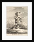 Little boy with a scythe, from Premier Livre de Figures d'après les porcelaines de la Manu…, 1757 by Pierre Etienne Falconet