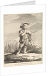 Little boy with a scythe, from Premier Livre de Figures d'après les porcelaines de la Manu…, 1757 by Pierre Etienne Falconet