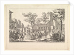 Tableau des portraits a la Mode, 1760-61 by Pierre Francois Courtois