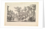 Tableau des portraits a la Mode, 1760-61 by Pierre Francois Courtois