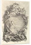 Frontispice pour le 'Tombeau de Guillaume III by Pierre-Louis de Surugue