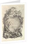 Frontispice pour le 'Tombeau de Guillaume III by Pierre-Louis de Surugue