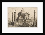 View of a Funerary Monument and Crypt, ca. 1760 by Pierre Moreau