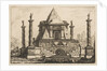 View of a Funerary Monument and Crypt, ca. 1760 by Pierre Moreau