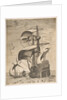 Armed Three-Master on the Open Sea Accompanied by a Galley, from the series Sailing Ves…, 1561-65 by Frans Huys