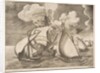 Fleet of Galleys Escorted by a Caravel from The Sailing Vessels, 1561-65 by Frans Huys