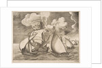 Fleet of Galleys Escorted by a Caravel from The Sailing Vessels, 1561-65 by Frans Huys