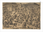 The Festival of Fools, after 1570 by Pieter van der Heyden
