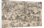 The Kermis at Hoboken, ca. 1559 by Frans Hogenberg