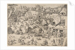 The Kermis at Hoboken, ca. 1559 by Frans Hogenberg
