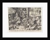 The Alchemist, after 1558 by Philip Galle