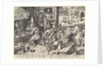 The Alchemist, after 1558 by Philip Galle