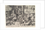 The Alchemist, after 1558 by Philip Galle