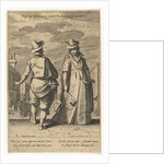 Viri et Mulieris apud Florentinos Habitus, from Fashions of Different Nations by Pieter de Jode I