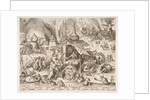 Avarice from the series The Seven Deadly Sins, 1558 by Philip Galle