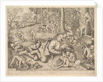 The Merchant Robbed by Monkeys, 1562 by Pieter van der Heyden/Pieter Bruegel the Elder