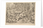 The Merchant Robbed by Monkeys, 1562 by Pieter van der Heyden/Pieter Bruegel the Elder