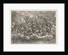 Gathering of various Olympian gods and mythological figures among clouds, Apollo at ce…, ca. 1680 by Pietro Santi Bartoli