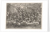 Gathering of various Olympian gods and mythological figures among clouds, Apollo at ce…, ca. 1680 by Pietro Santi Bartoli